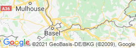 Rheinfelden (baden) map